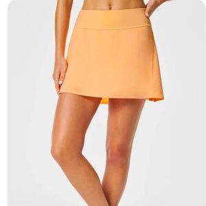 NWT Women’s Spanx Get Moving Skort, 14inch, Melon, medium